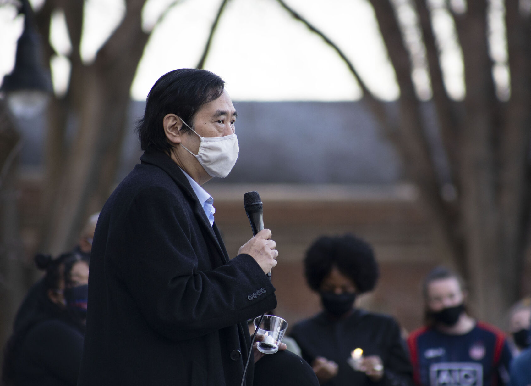 Honoring Atlanta Victims Vigil, Don Hahn